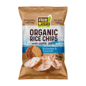 RICE UP! BIO Organic Rice Chips Buckwheat & Amaranth 25g