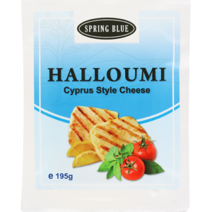Spring Blue Halloumi Cheese 195g
