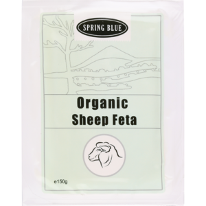 Spring Blue Organic Sheep Feta 150g