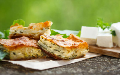 Bulgarian – “Banitsa”( Filo Pastry Pie with Feta cheese)