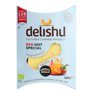 Delishu Organic Cashew Nut Cheese Chilli 100g