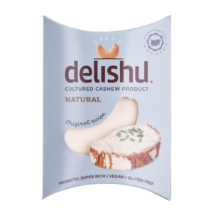 Delishu Organic Cashew Nut Cheese Natural 100g